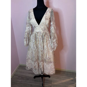 Dress the Population Dress, Pink, Size S